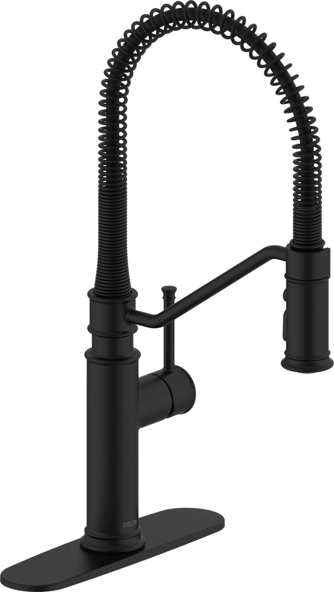 PULLDOWN INDUSTRIAL SPRING KITCHEN FAUCET