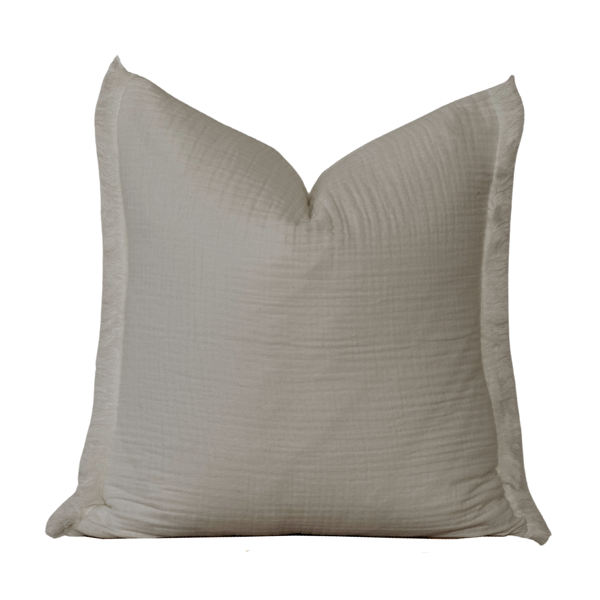 Gauze Fringe Pillow Cover
