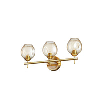 Load image into Gallery viewer, 3LT Halogen Vanity VB w/ Champagne Glass
