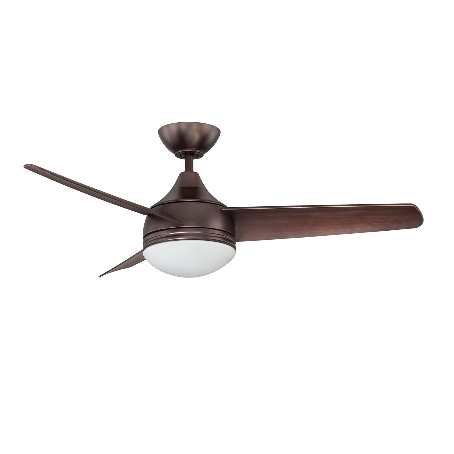 Moderno 42 in. Black LED Ceiling Fan - Oil Brushed Bronze with matching blades