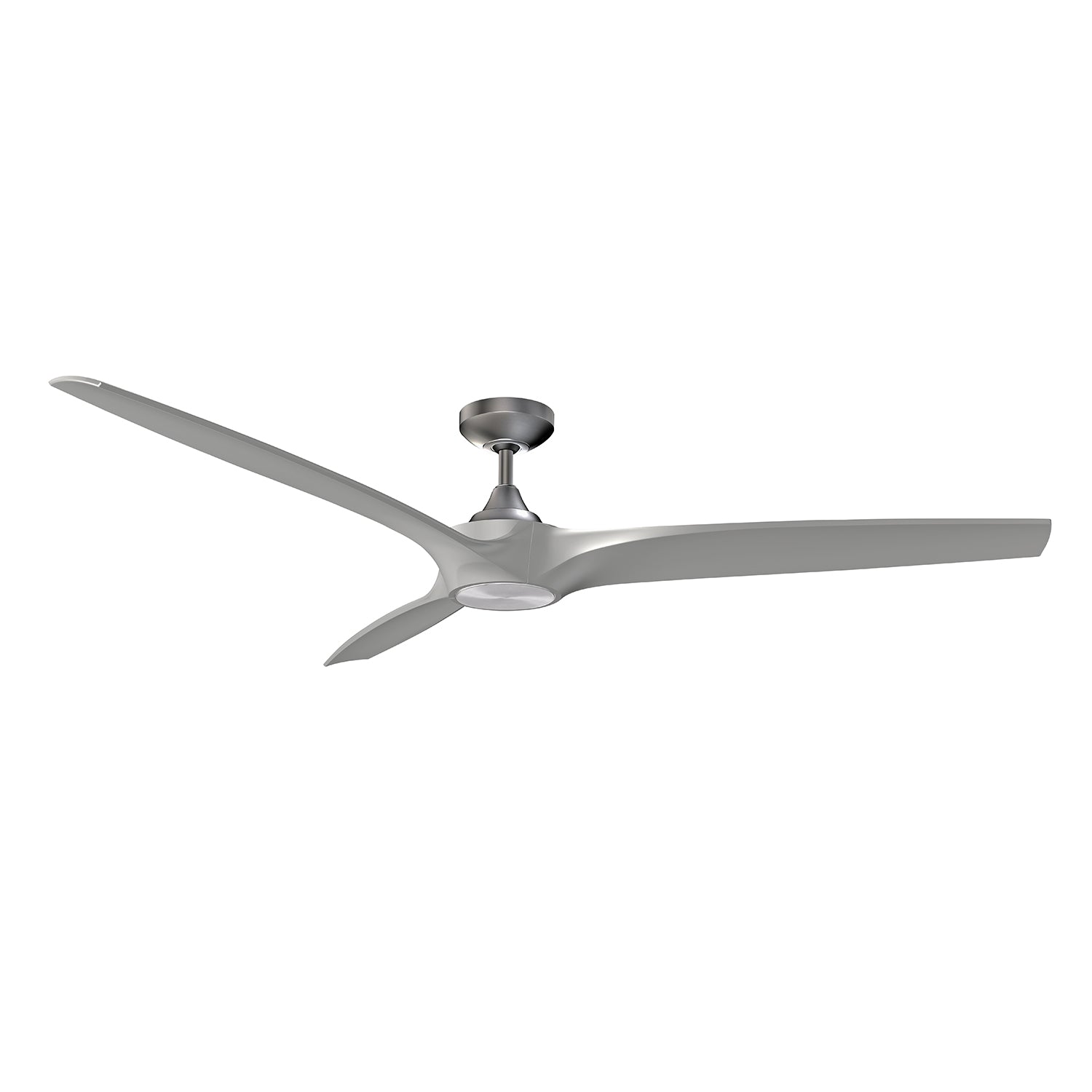 PALADIN 60 in. Black Ceiling Fan - Satin Nickel