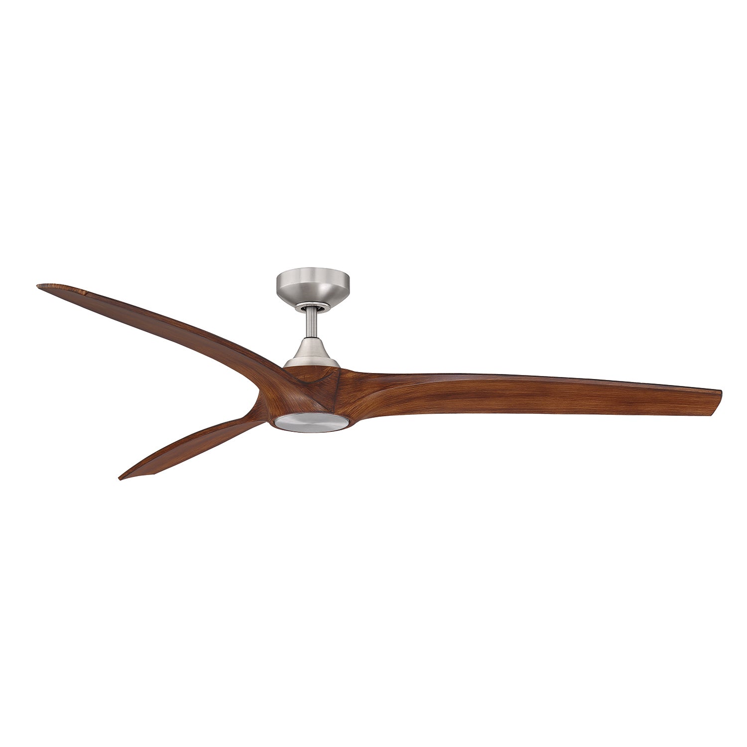 PALADIN 60 in. Black Ceiling Fan - Satin Nickel