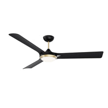 Load image into Gallery viewer, ORI 60 in. Matte Black Ceiling Fan - Black
