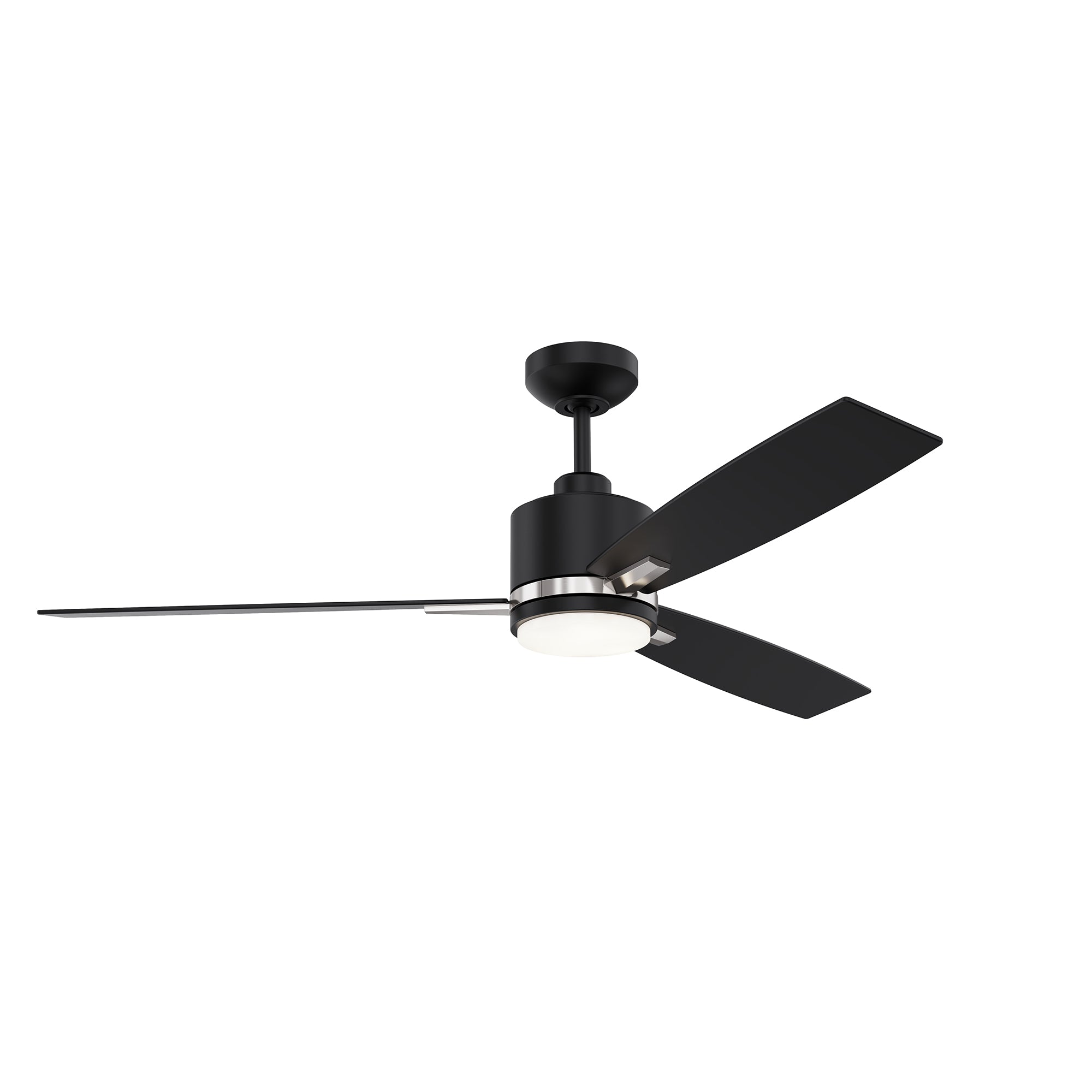 NUVEL 52 in. Matte Black Ceiling Fan - Black
