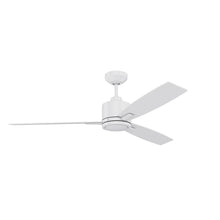 Load image into Gallery viewer, NUVEL 52 in. Matte Black Ceiling Fan - White
