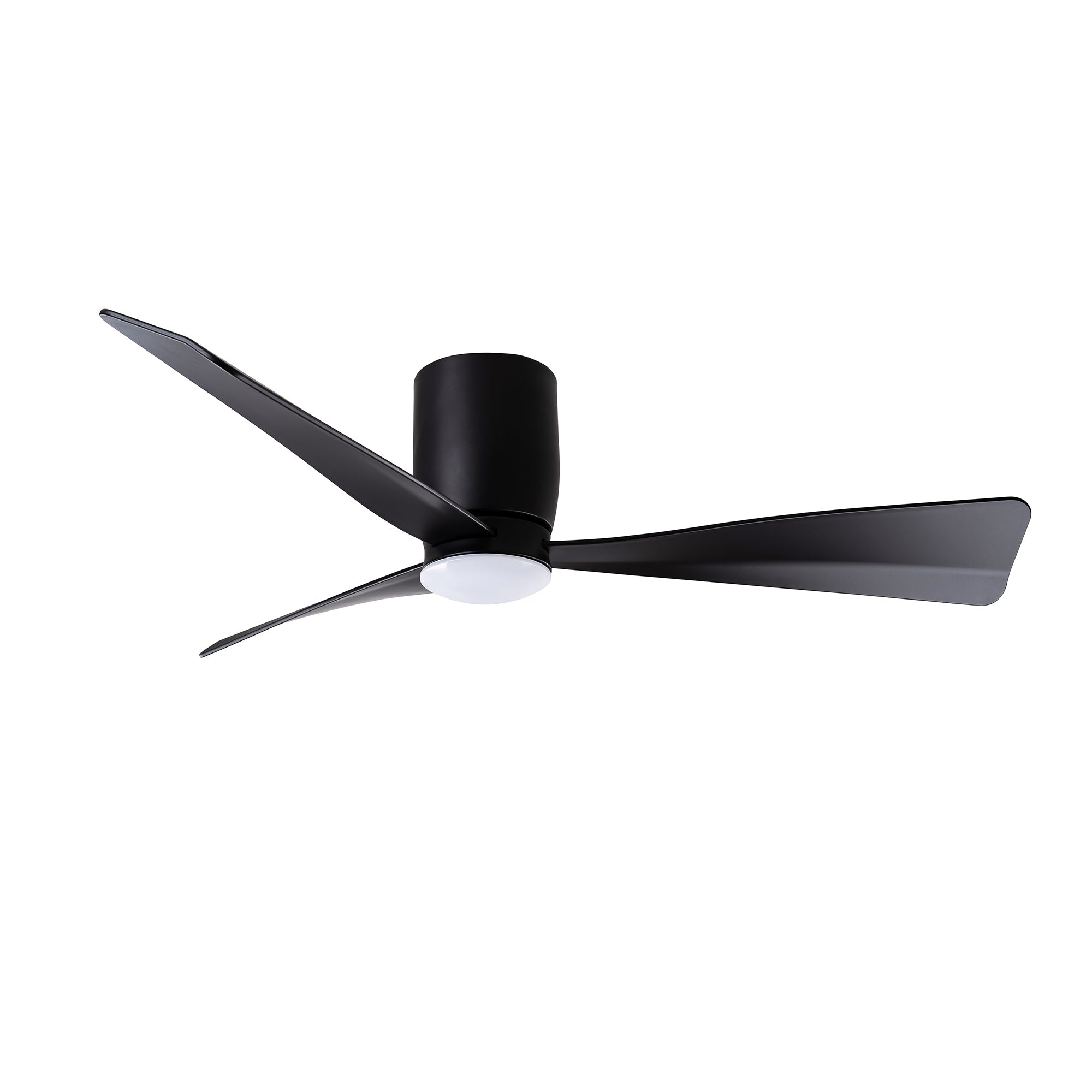 BLU 44 in. Matte Black Ceiling Fan - Black