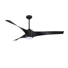 Load image into Gallery viewer, CIMION 60 in. Black Ceiling Fan - Black
