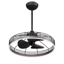 Load image into Gallery viewer, RYKER 24 in. Black Fandelier - Default Title
