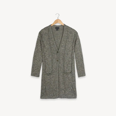 Braided Buttoned Sweater