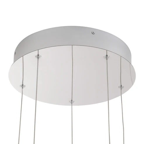 Akoya 54-in 5-Head Chandelier