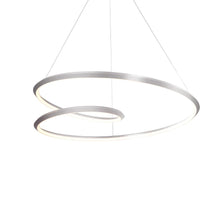 Load image into Gallery viewer, Ampersand 39-in Brushed Nickel LED Pendant
