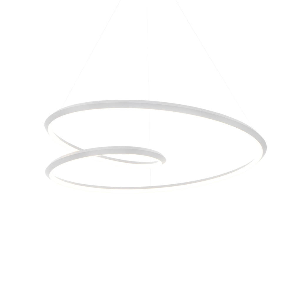 Ampersand 39-in White LED Pendant