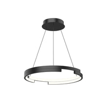 Load image into Gallery viewer, Anello Minor 19-in Black LED Pendant
