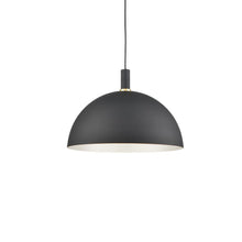 Load image into Gallery viewer, Archibald 24-in Black With Gold Detail 1 Light Pendant
