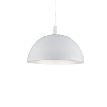Load image into Gallery viewer, Archibald 32-in White With Gold Detail 1 Light Pendant
