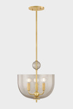 Load image into Gallery viewer, Arianne Pendant In Aged Brass
