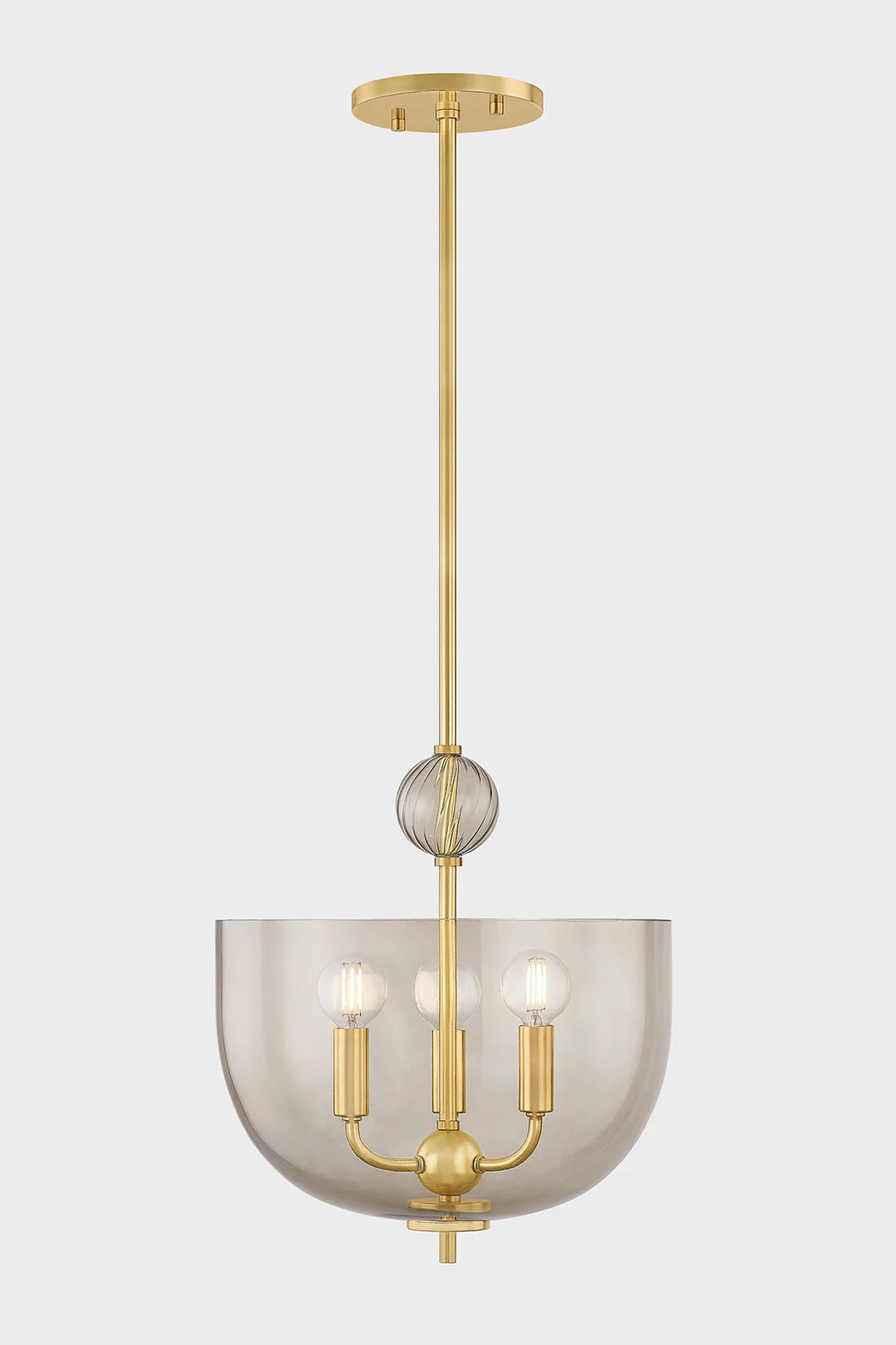 Arianne Pendant In Aged Brass