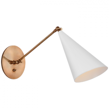 Load image into Gallery viewer, Clemente Single Arm Library Sconce
