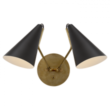 Load image into Gallery viewer, Clemente Double Sconce
