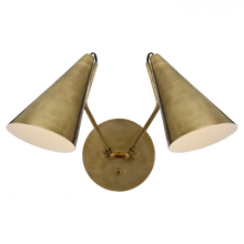Load image into Gallery viewer, Clemente Double Sconce
