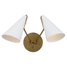 Load image into Gallery viewer, Clemente Double Sconce
