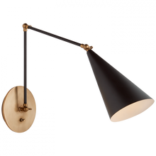 Load image into Gallery viewer, Clemente Double Arm Library Sconce
