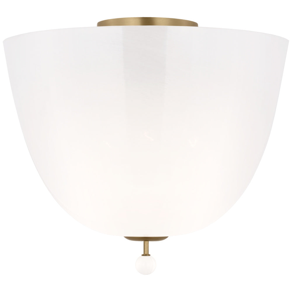 Brisa 14" Semi-Flush Mount