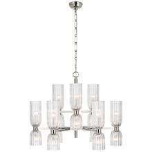 Load image into Gallery viewer, Asalea Medium Two-Tier Chandelier
