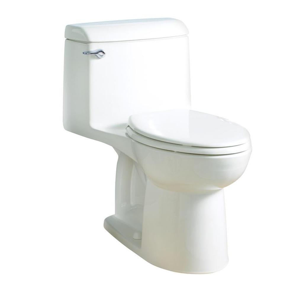 Champion 4 One-Piece Standard Height Elongated Toilet With Seat - by American