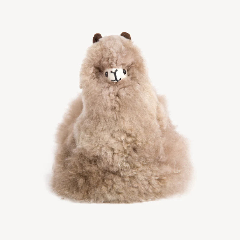 Alpaca Fur Sitting Alpaca