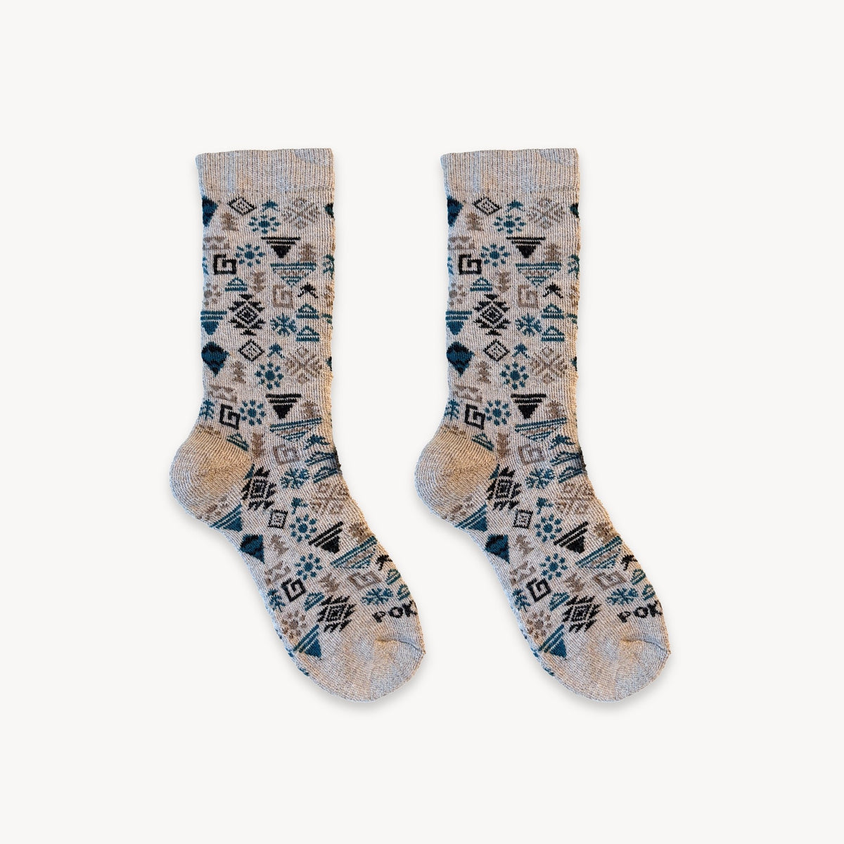 Alpaca Socks - Thick Print