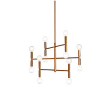 Load image into Gallery viewer, 12LT Chandelier, Vintage Bronze Finish
