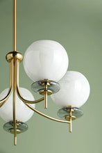 Load image into Gallery viewer, Alexia Chandelier In Aged Brass
