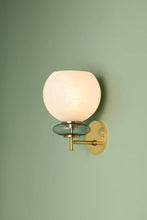 Load image into Gallery viewer, Alexia Wall Sconce In Aged Brass
