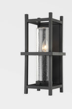 Load image into Gallery viewer, Carlo Wall Sconce In Textured Black
