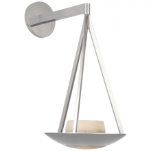 Load image into Gallery viewer, Divina 19" Floating Bowl Sconce
