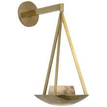 Load image into Gallery viewer, Divina 19" Floating Bowl Sconce
