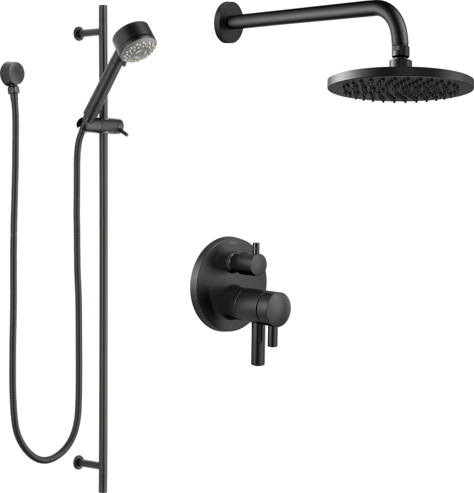 ROUND THERMOSTATIC SHOWER KIT