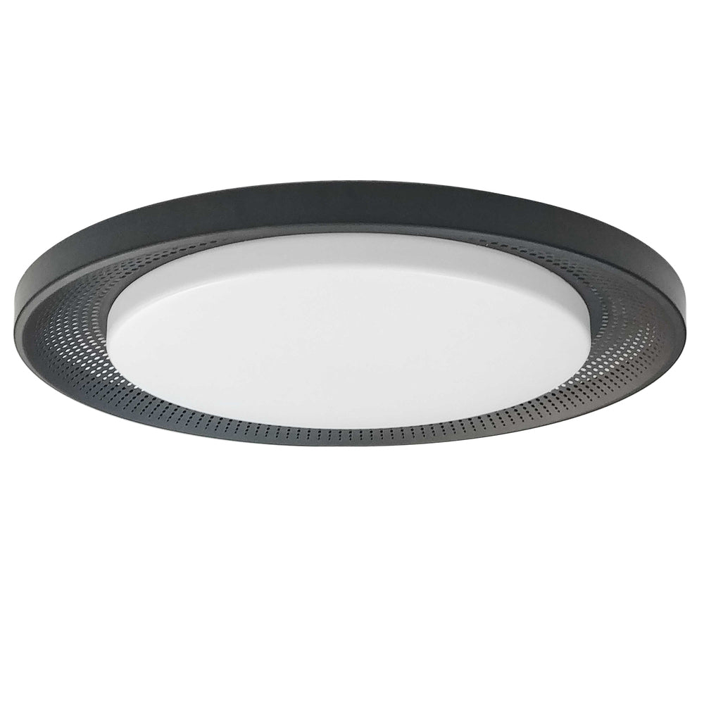 30W Flush Mount, MB w/ WH Acrylic Diffuser