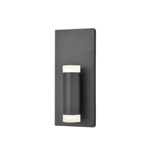 Load image into Gallery viewer, Brazen 5-in Black LED Wall Sconce
