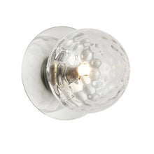 Load image into Gallery viewer, 1LT Halogen Wall Sconce, PC w/ Clear Glass
