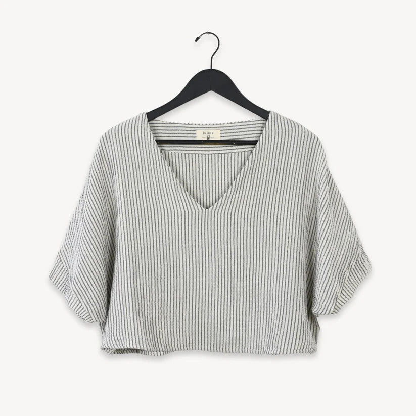 Crinkle Crop Top (6 Colours)