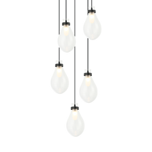 Load image into Gallery viewer, Seranna 5 Light Chandelier (2 Finishes)
