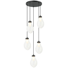 Load image into Gallery viewer, Seranna 5 Light Chandelier (2 Finishes)
