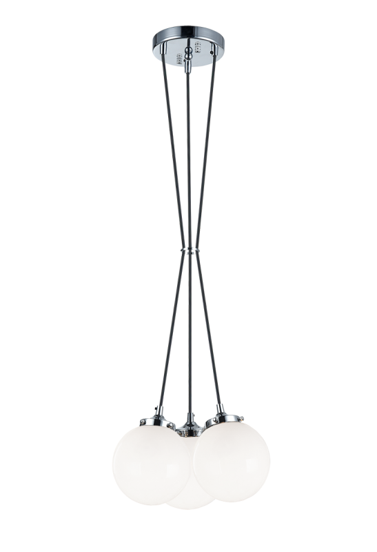 Bougie 3 Light Chandelier (4 Finishes)