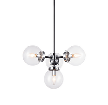 Load image into Gallery viewer, Maru Small Chandelier (4 Finishes)
