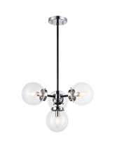 Load image into Gallery viewer, Maru Small Chandelier (4 Finishes)
