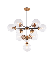 Load image into Gallery viewer, Maru 10 Light Chandelier(4 Finishes)
