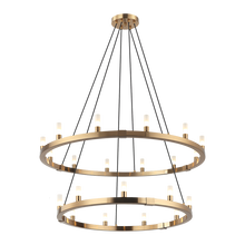 Load image into Gallery viewer, Cascadian Double Tier Chandelier (2 Finishes)
