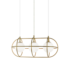 Load image into Gallery viewer, Eclipse Chandelier in Gold

